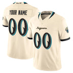 Custom J.Jaguars Natural 2026 Rivalries Vapor Limited Jersey CONTON - All Stitched Jersey CONTON