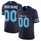 Custom T.Titans Navy 2026 Rivalries Vapor Limited Jersey CONTON - All Stitched Jersey CONTON