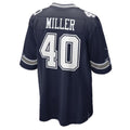 D.Cowboys #40 Von Miller Navy Game Jersey CONTON