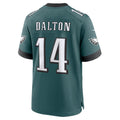 P.Eagles #14 Andy Dalton Midnight Green Team Game Jersey CONTON