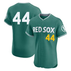 Boston Red Sox #44 Aroldis Chapman Player Green CONTON City Connect Limited Elite Home Game Stitched Jerseys1