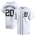 Detroit Tigers #20 Spencer Torkelson White CONTON Home Limited Player Jersey
