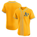 Oakland Athletics Gold CONTON Alternate 2 Elite Jersey