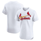 St. Louis Cardinals White CONTON Home Elite Jersey
