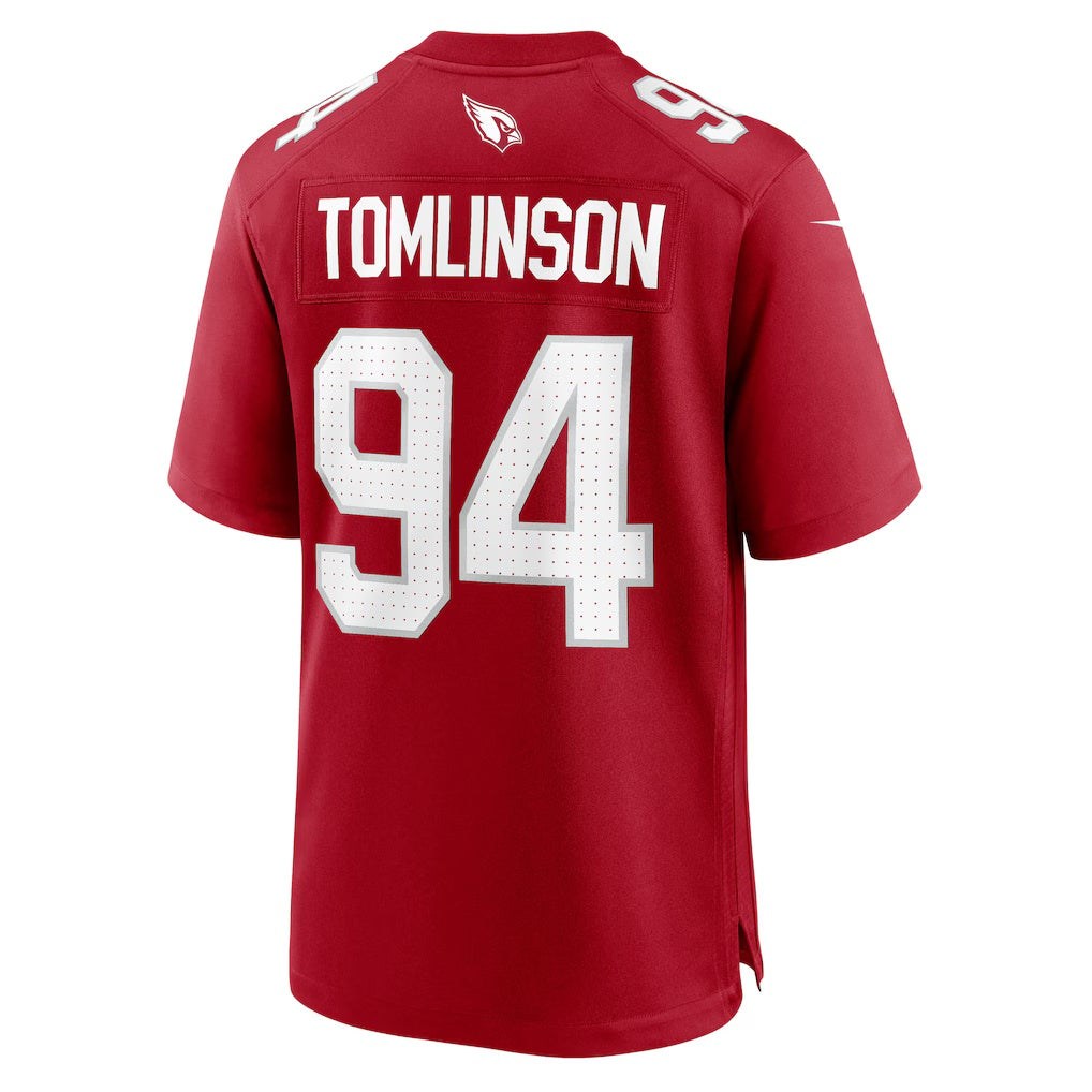 A.Cardinals #94 Dalvin Tomlinson Cardinal CONTON Team Game Jersey