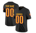 Custom W.Commanders Active Player Black CONTON 2023 F.U.S.E. Vapor Limited Stitched Jersey