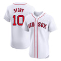 Boston Red Sox #10 Trevor Story Player White CONTON Limited Elite Home Game Stitched Jerseys1