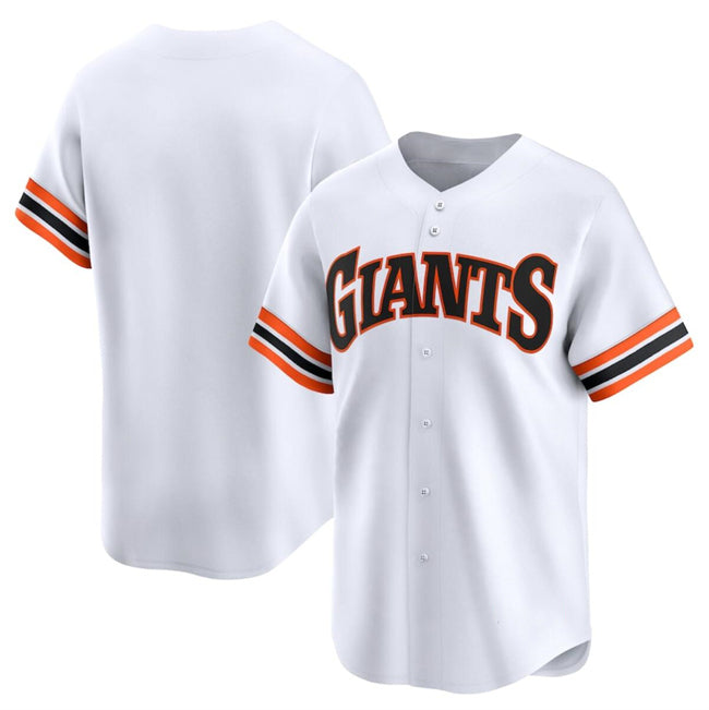 San Francisco Giants Blank White CONTON Cooperstown Collection Limited Stitched Jersey