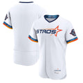 Houston Astros Blank Player White CONTON City Connect Limited Elite Home Stitched Jerseys