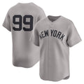 New York Yankees #99 Aaron Judge Gray CONTON Road Limited Player Jersey