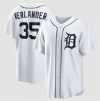 Detroit Tigers #35 Justin Verlander White CONTON 2026 Cool Base Stitched Jersey