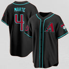 Arizona Diamondbacks #4 Ketel Marte Black CONTON 2024 Cool Base Stitched Jersey