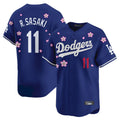 Los Angeles Dodgers #11 Roki Sasaki Player Royal CONTON Tokyo Series Vapor Premier Limited Stitched Jerseys