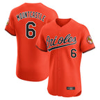 Baltimore Orioles #6 Ryan Mountcastle Player Orange CONTON Limited Elite Home Game Stitched Jerseys