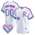 Custom Kansas City Royals White CONTON 2026 City Connect Stadium Stitched Jersey