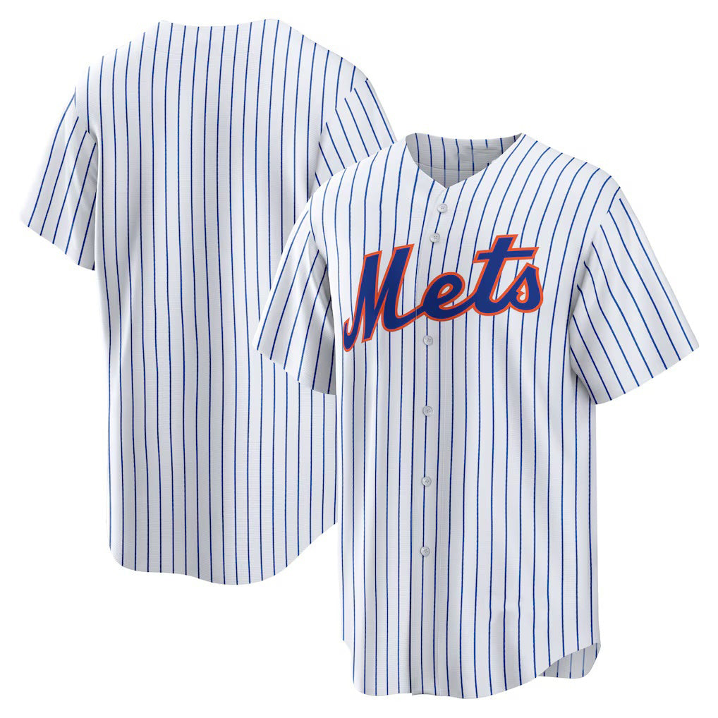 New York Mets White CONTON Home Replica Team Jersey