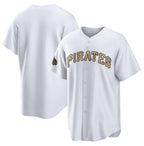 Pittsburgh Pirates Blank White CONTON 2022 All-Star Cool Base Stitched Jersey
