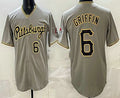Pittsburgh Pirates #6 Konnor Griffin Grey CONTON Limited Jersey