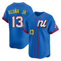 Atlanta Braves #13 Ronald Acuna Jr Player Royal CONTON National League All-Star Edition Game Stitched Jerseys