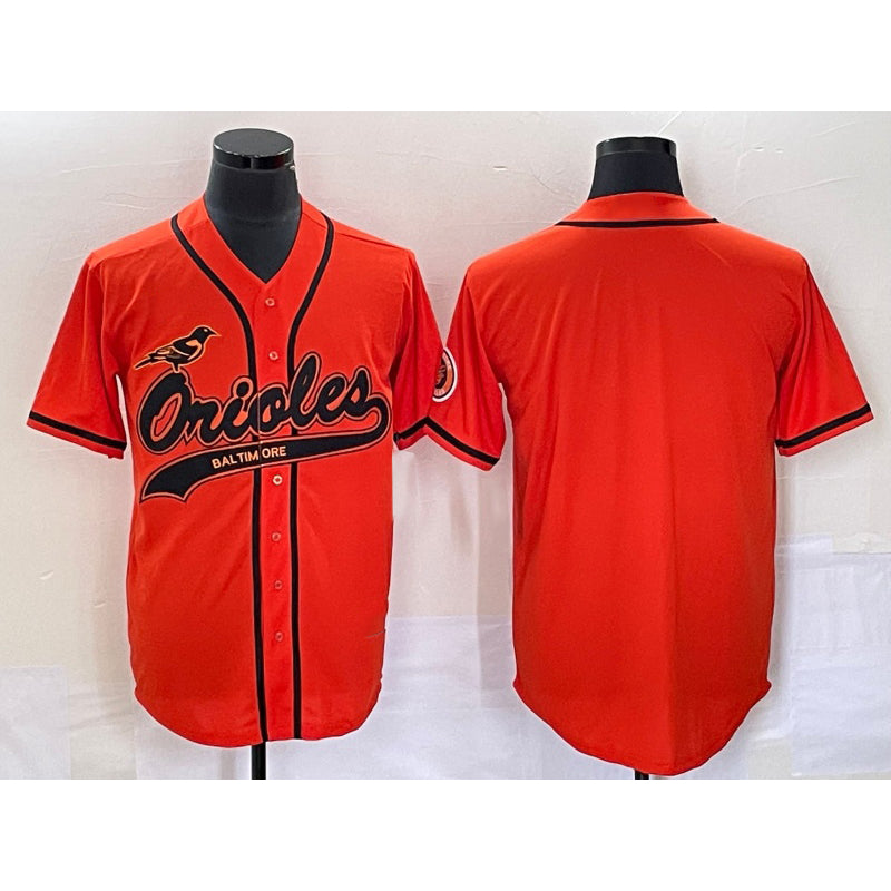 Baltimore Orioles Orange CONTON Cool Base Stitched Jersey