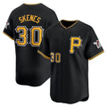 Pittsburgh Pirates #30 Paul Skenes Black CONTON Alt Limited Jersey