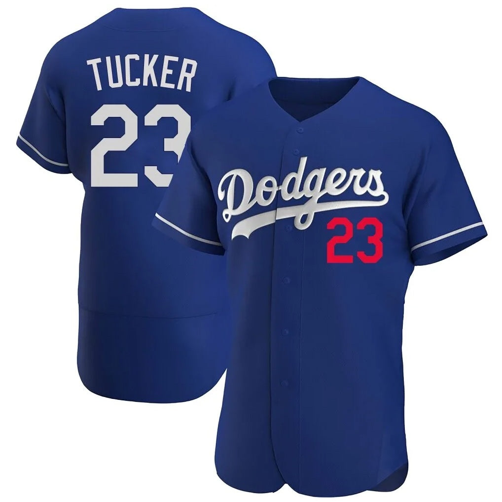 Los Angeles Dodgers #23 Kyle Tucker Player Royal CONTON Limited Elite Home Stitched Jerseys