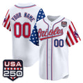 Custom Baltimore Orioles America 250 Edition Vapor Premier Limited White CONTON Stitched Jerseys
