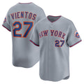 New York Mets #27 Mark Vientos Gray CONTON All-Star Limited Jersey