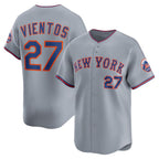 New York Mets #27 Mark Vientos Gray CONTON All-Star Limited Jersey