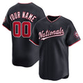 Custom Washington Nationals Navy CONTON Alternate Limited Jersey
