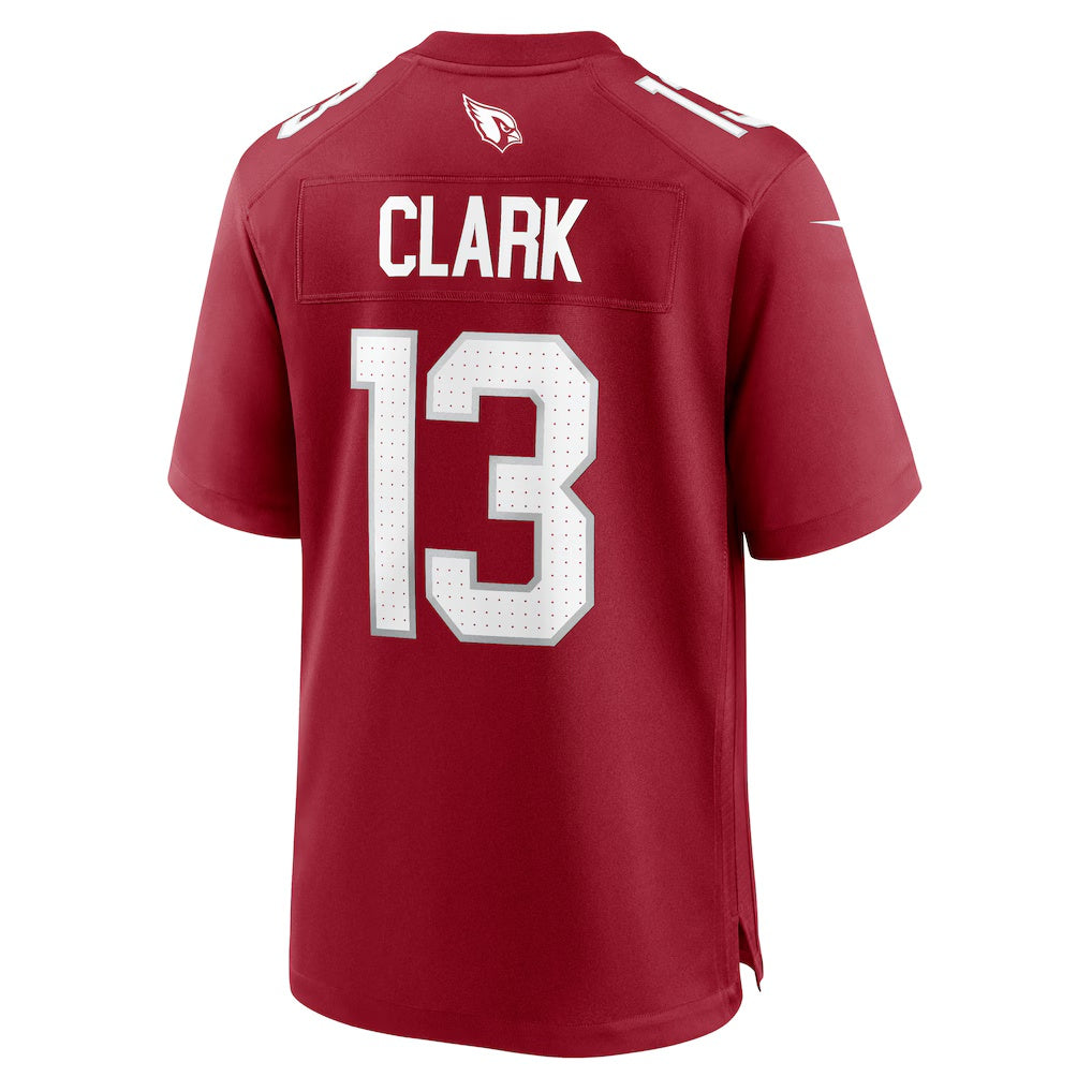 A.Cardinals #13 Kei'Trel Clark Cardinal CONTON Game Jersey