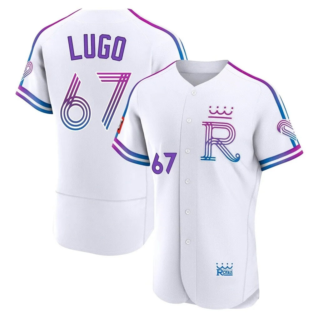Kansas City Royals #67 Seth Lugo Player White CONTON 2026 City Connect Limited Elite Home Stitched Jerseys