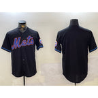 New York Mets Team Big Logo Graphite CONTON 2024 City Connect Limited Stitched Jersey