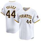 Pittsburgh Pirates #44 Rowdy Tellez White CONTON Home Limited Stitched Jersey