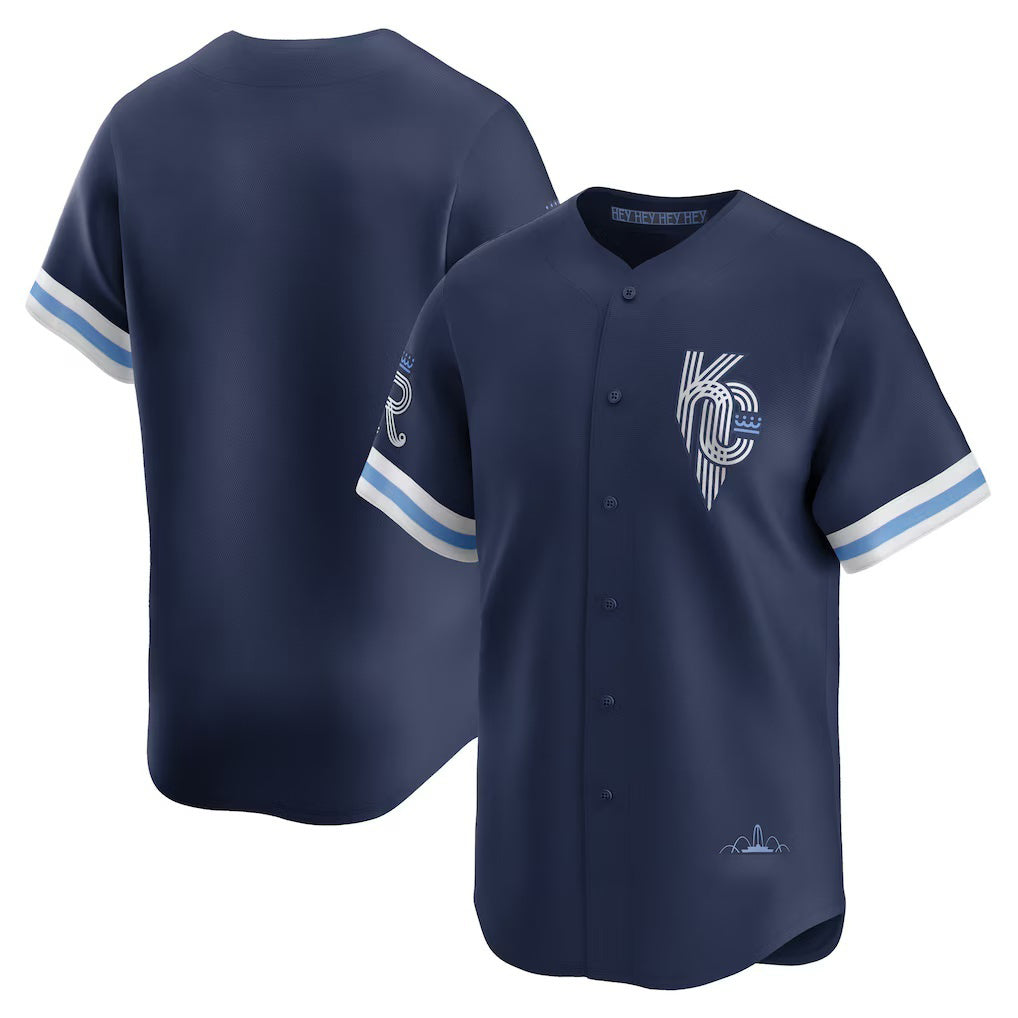 Kansas City Royals Navy CONTON City Connect Limited Jersey