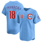 Chicago Cubs #18 Sh¨­ta Imanaga Blue CONTON 2024-25 2nd Alternate Limited Stitched Jersey