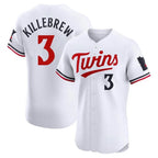 Minnesota Twins #3 Harmon Killebrew Player White CONTONHome Limited Elite Stitched Jerseys