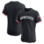 Minnesota Twins Navy CONTON Alternate Vapor Premier Elite Patch Jersey
