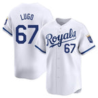 Kansas City Royals #67 Seth Lugo Player White CONTON Alt Limited Home Stitched Jerseys