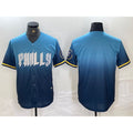 Philadelphia Phillies Blank Blue CONTON 2024 City Connect Limited Stitched Jersey