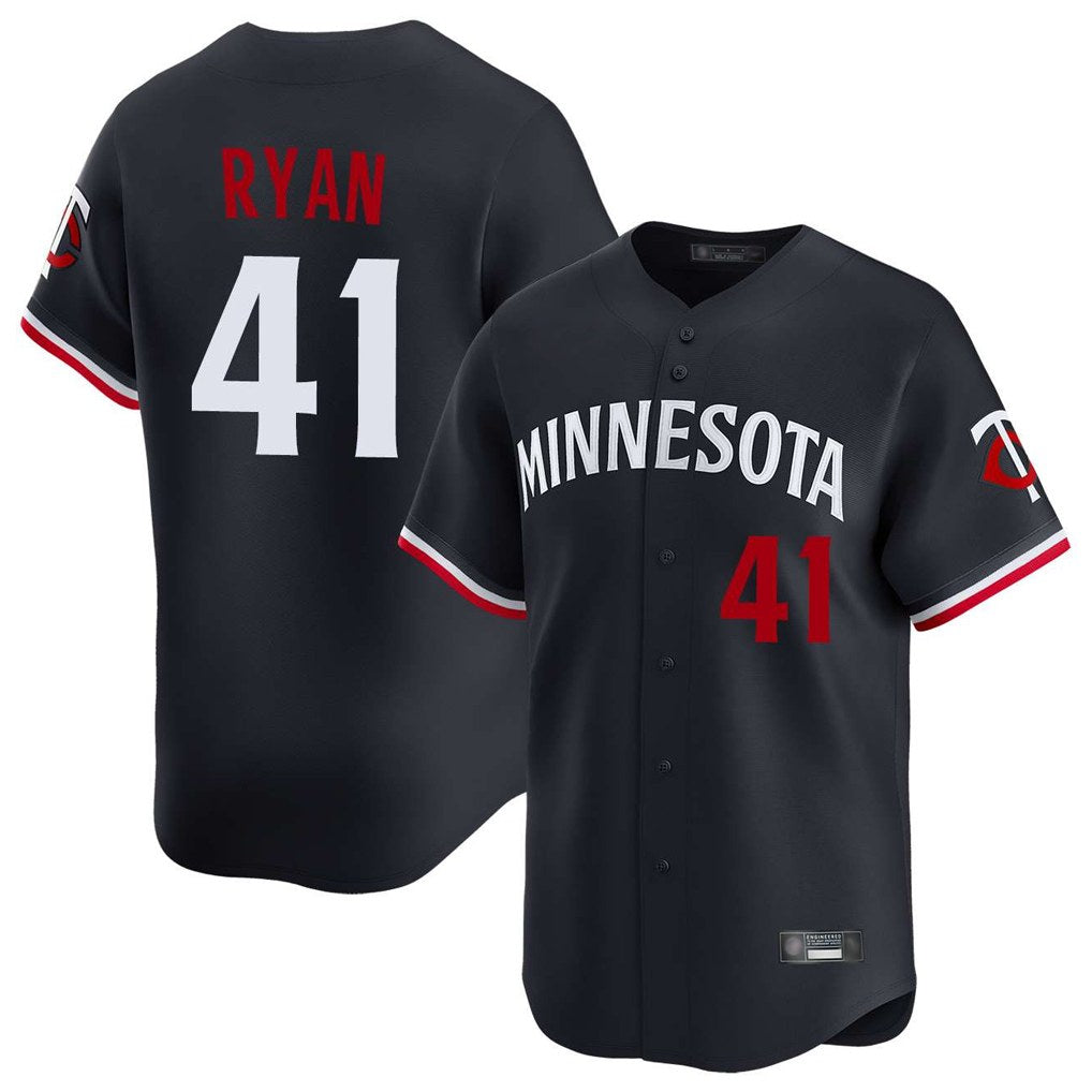 Minnesota Twins #41 Joe Ryan Player Navy CONTONHome Limited Stitched Jerseys