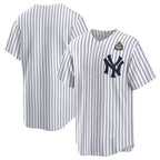New York Yankees Blank White CONTON 2024 World Series Cool Base Stitched Jersey