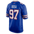B.Bills #97 Joey Bosa Royal CONTON Game Player Jersey