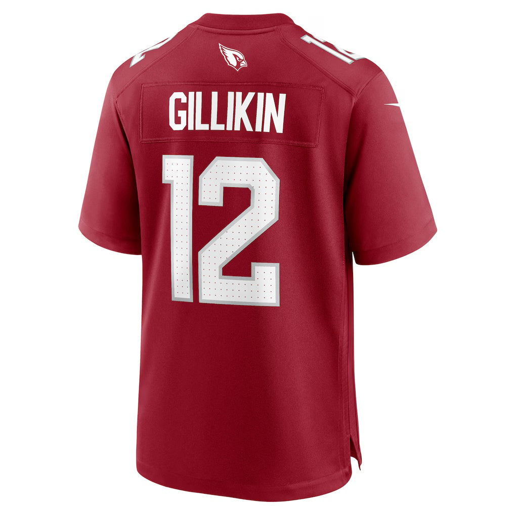 A.Cardinals #12 Blake Gillikin Cardinal CONTON Team Game Jersey