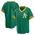 Oakland Athletics Kelly Green CONTON Road Cooperstown Collection Team Jersey