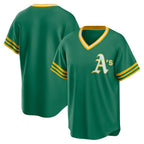 Oakland Athletics Kelly Green CONTON Road Cooperstown Collection Team Jersey