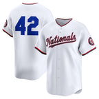 Washington Nationals #42 Jackie Robinson White CONTON Home 2025 Day Limited Jersey