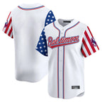 Baltimore Orioles White CONTON Independence Day Vapor Premier Limited Home Game Blank Player Stitched Jerseys