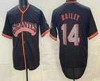 San Francisco Giants #14 Patrick Bailey Black CONTON 2026 Alternate Stadium Stitched Jersey