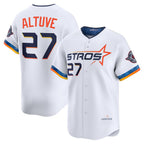 Houston Astros #27 Jose Altuve White CONTON 2025 City Connect Limited Player Jersey